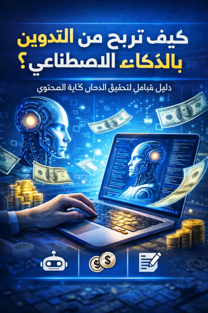 الربح من التدوين بالذكاء الاصطناعي